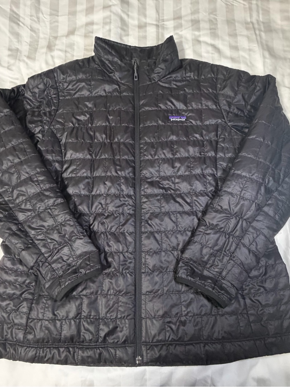 Patagonia Women's Nano Puff Insulated Jacket Black Size 2XL Quilted Puffer Gorp